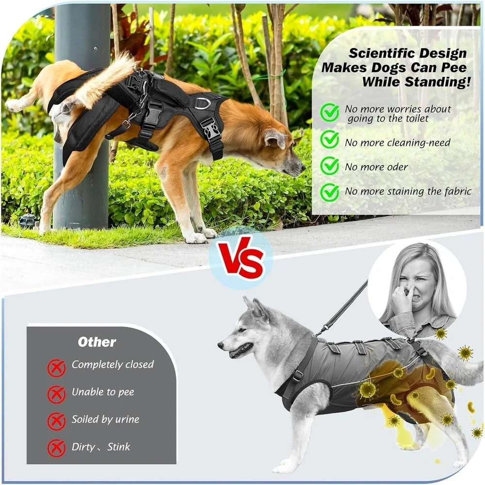 Large Dog Lift Harness Support‎ Sling for Senior Disabled ACL Recovery Dogs